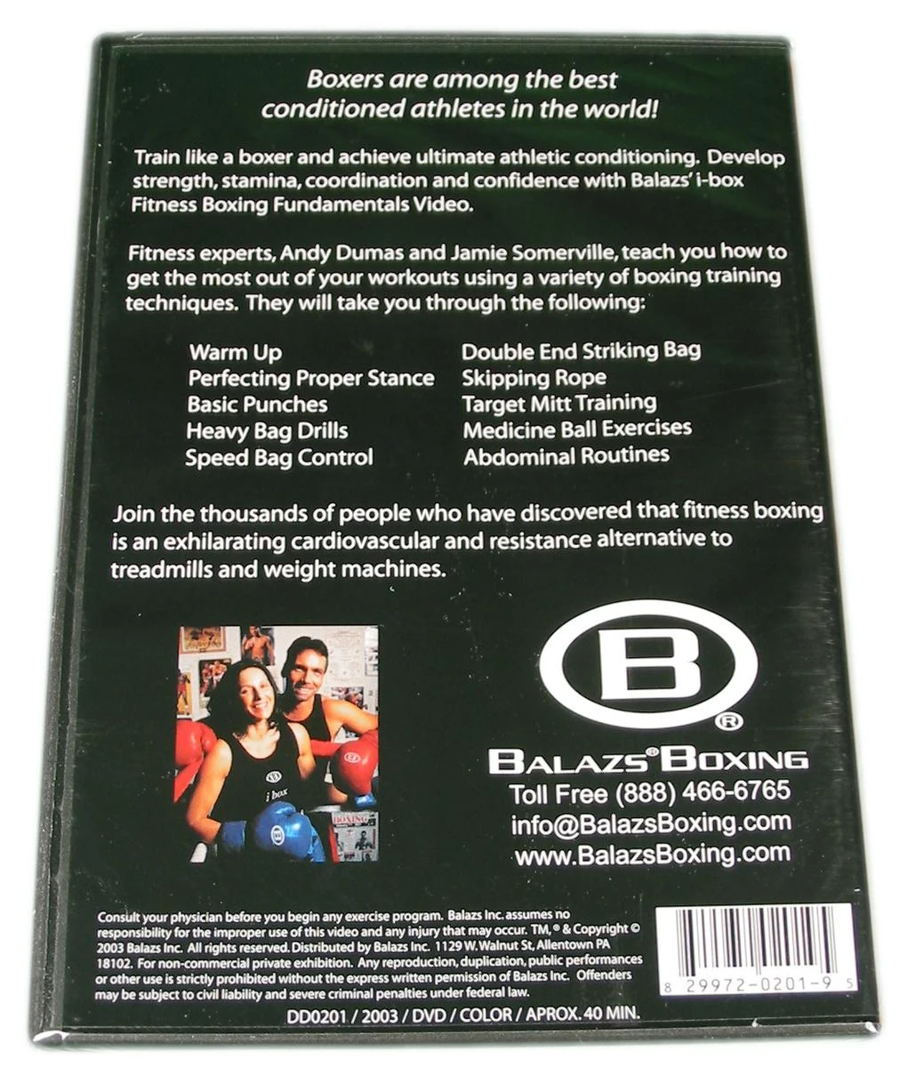 VIDEO - I-BOX: FITNESS BOXING FUNDAMENTALS DVD