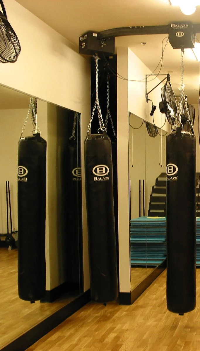 Balazs Ultra-Trak with bags stored in narrow closet