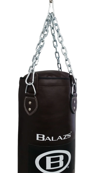 BALAZS® UNFILLED PRO-ELITE LEATHER HEAVY BAG - 150 LB