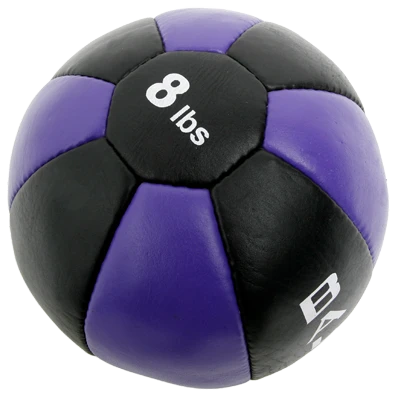 MEDICINE BALL - LEATHER - 8 LB