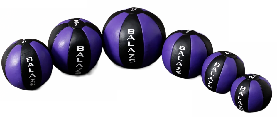 MEDICINE BALL - LEATHER - 4 LB